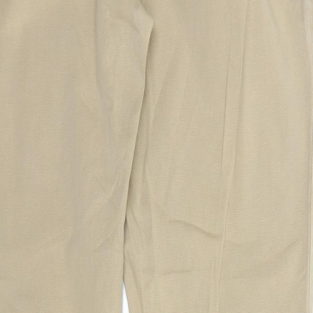 White Stuff Womens Beige   Trousers  Size 14 L29.5 in