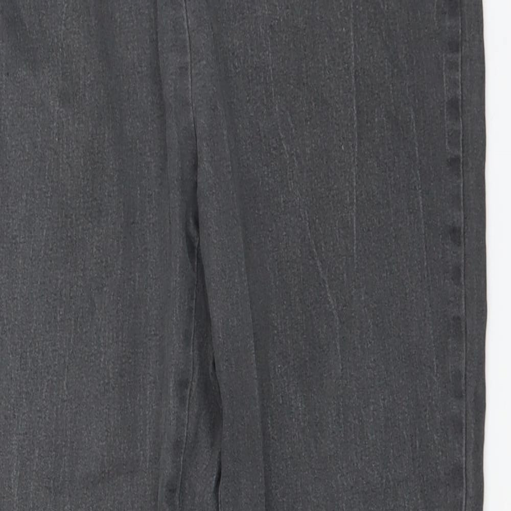 Simply Be Womens Grey  Denim Jegging Jeans Size 18 L28 in