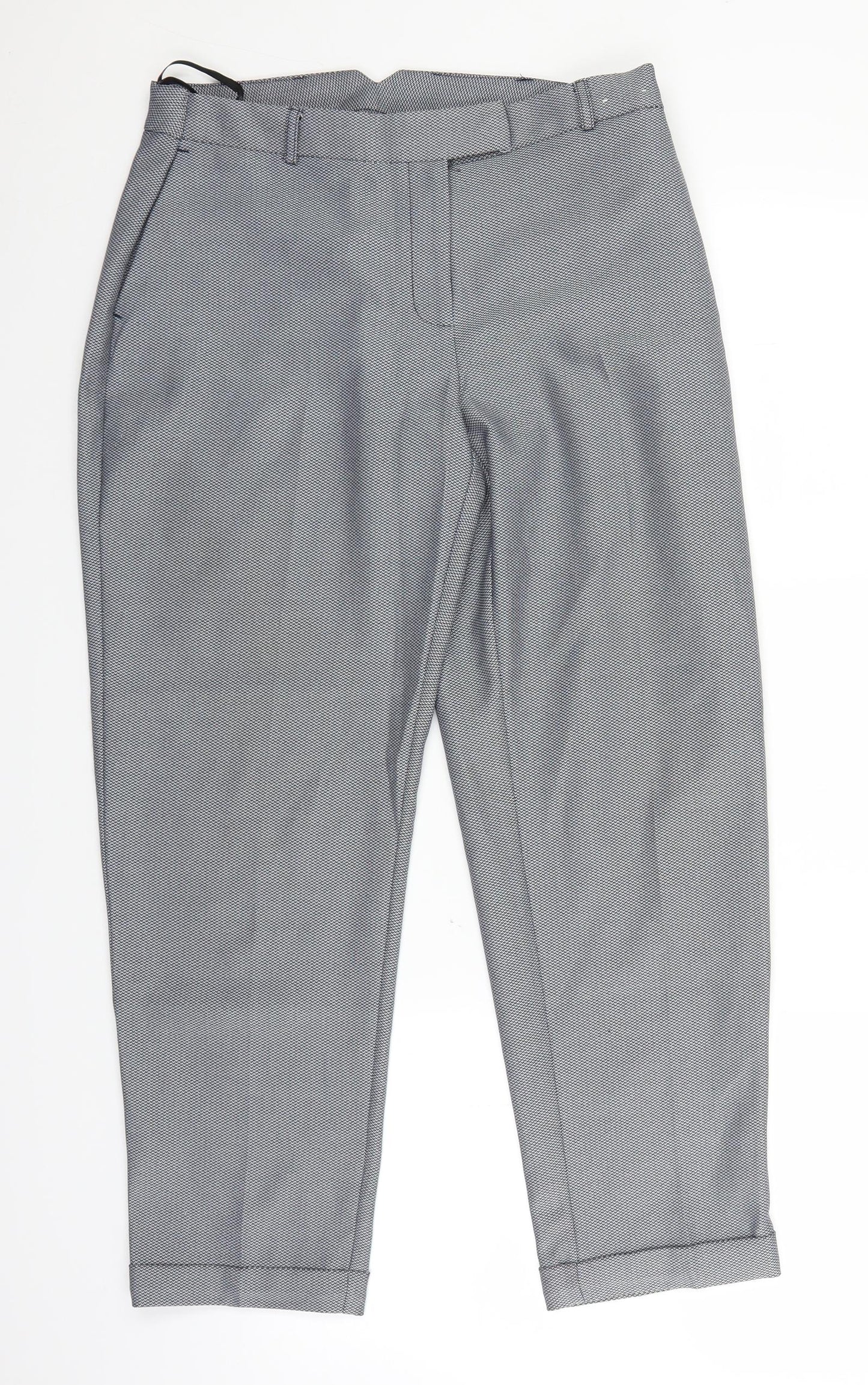 Dorothy Perkins Womens Grey   Trousers  Size 14 L25 in