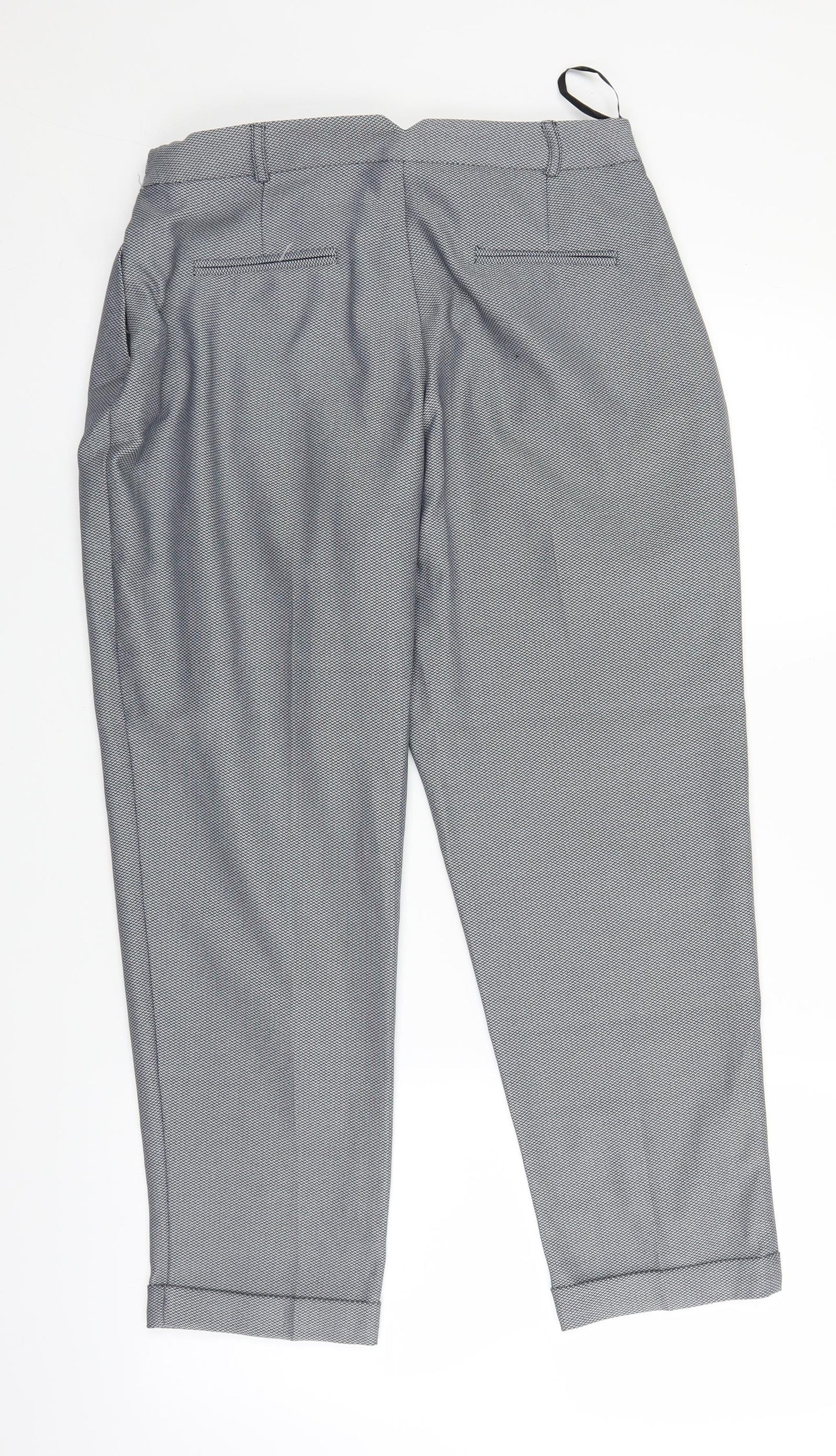 Dorothy Perkins Womens Grey   Trousers  Size 14 L25 in