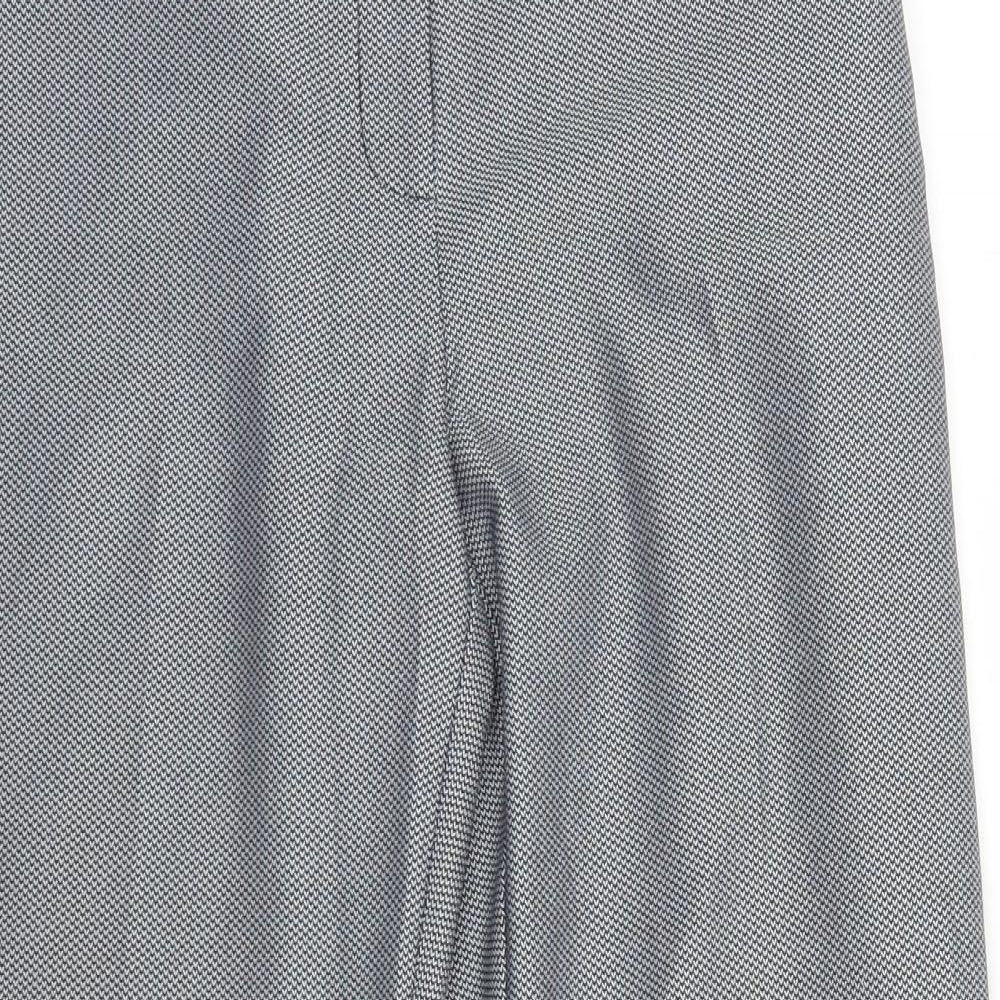 Dorothy Perkins Womens Grey   Trousers  Size 14 L25 in