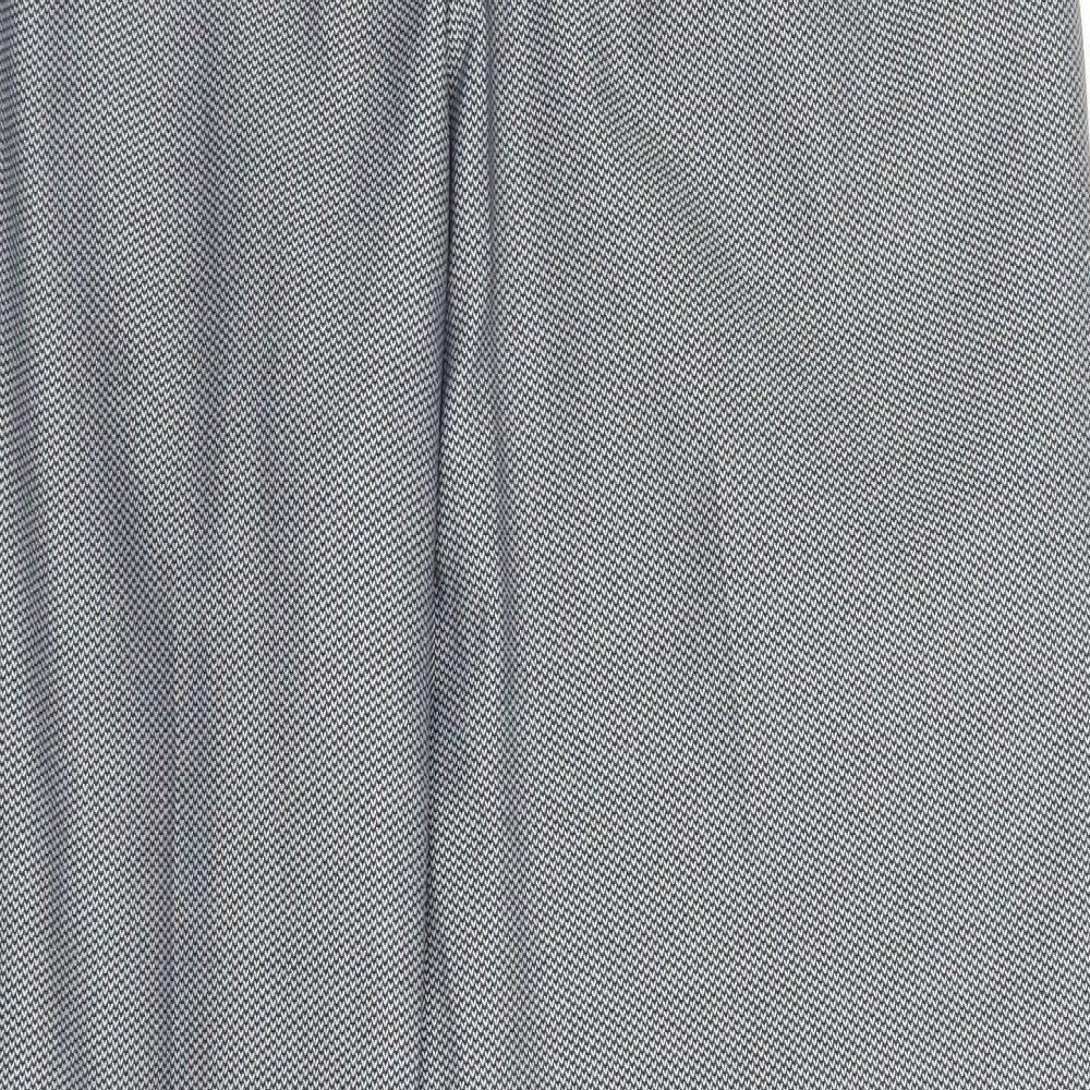 Dorothy Perkins Womens Grey   Trousers  Size 14 L25 in