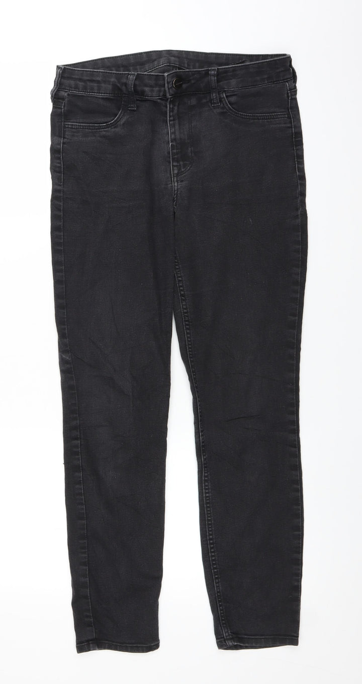 &DENIM Womens Black Denim Skinny Jeans Size 30 in L27 in