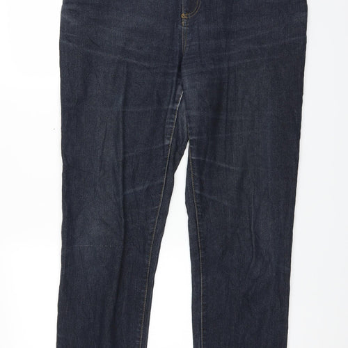 In Extenso Womens Blue  Denim Straight Jeans Size 36 in L29 in