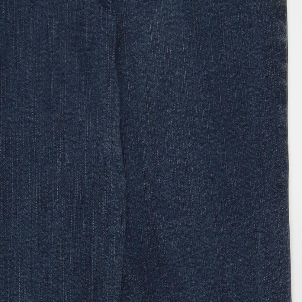 Per Una Womens Blue  Denim Bootcut Jeans Size 31 in L29 in