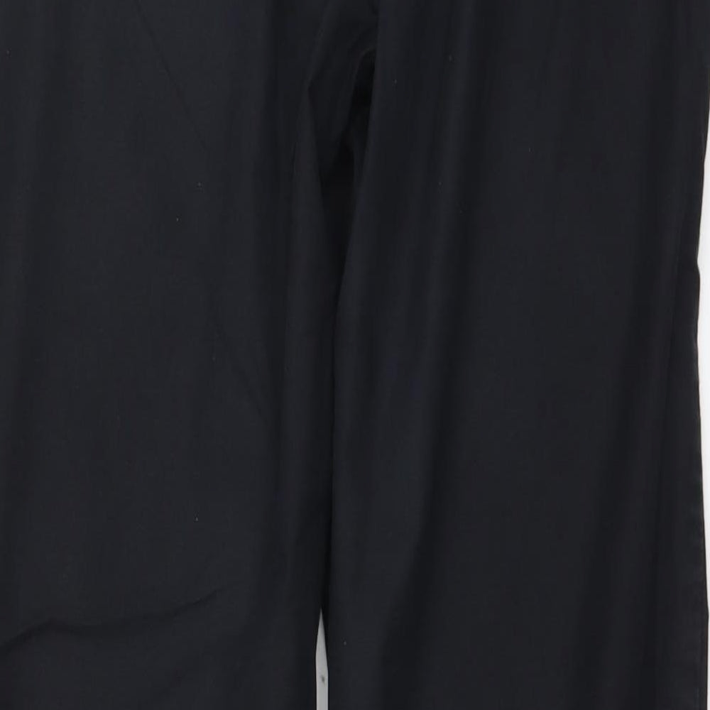 Oscar B Womens Black  Denim Straight Jeans Size 16 L29 in