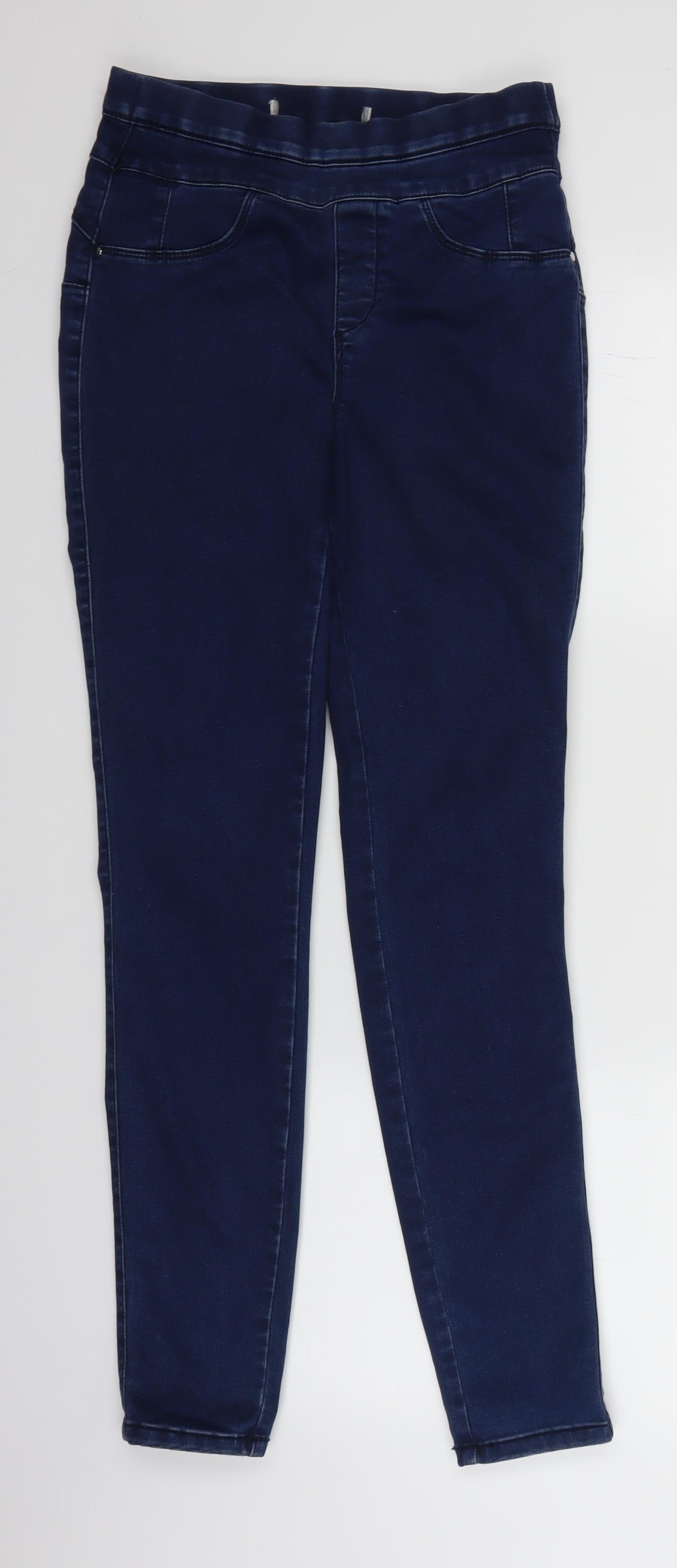 George Womens Blue  Denim Jegging Jeans Size 10 L29 in