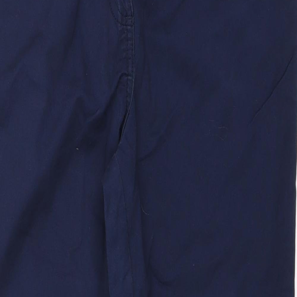Papaya Womens Blue   Chino Trousers Size 12 L26 in