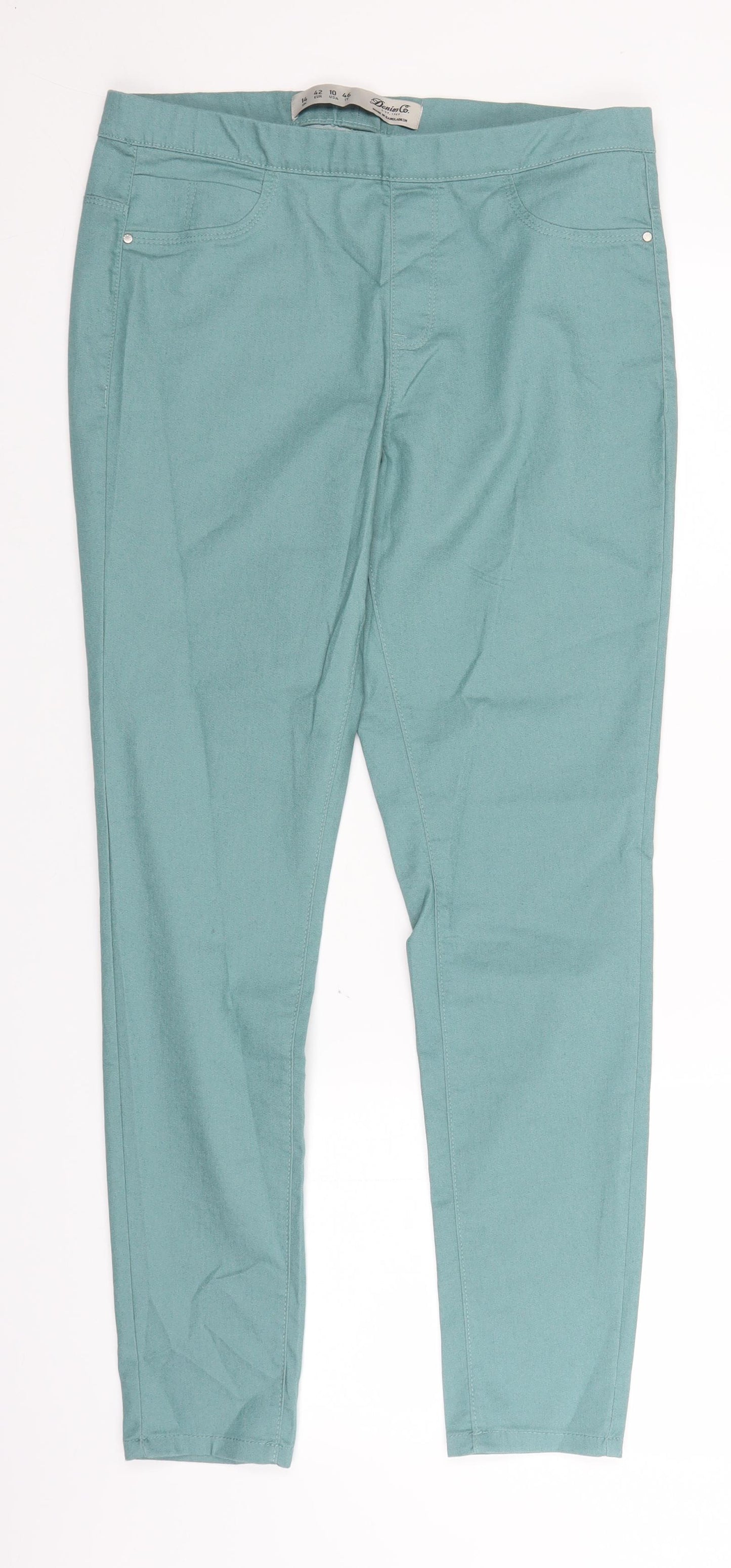 Primark Womens Green   Trousers  Size 14 L28 in