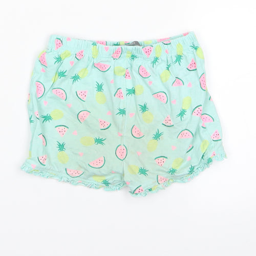 Preworn Boys Green   Sweat Shorts Size 2 Years