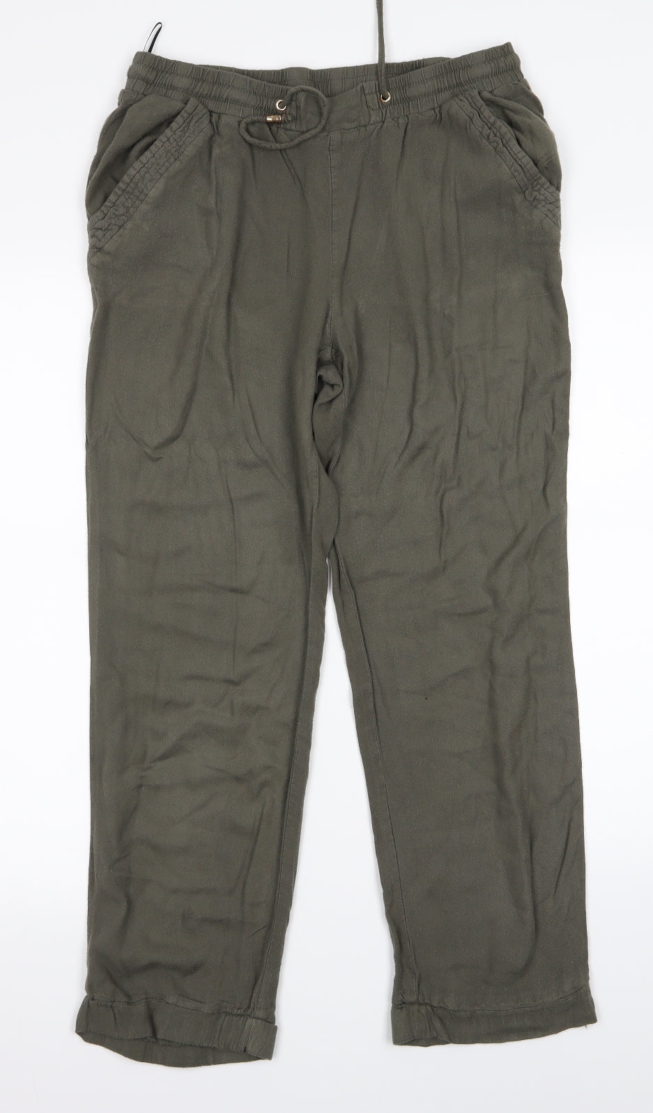 Preworn Womens Green   Jogger Trousers Size 12