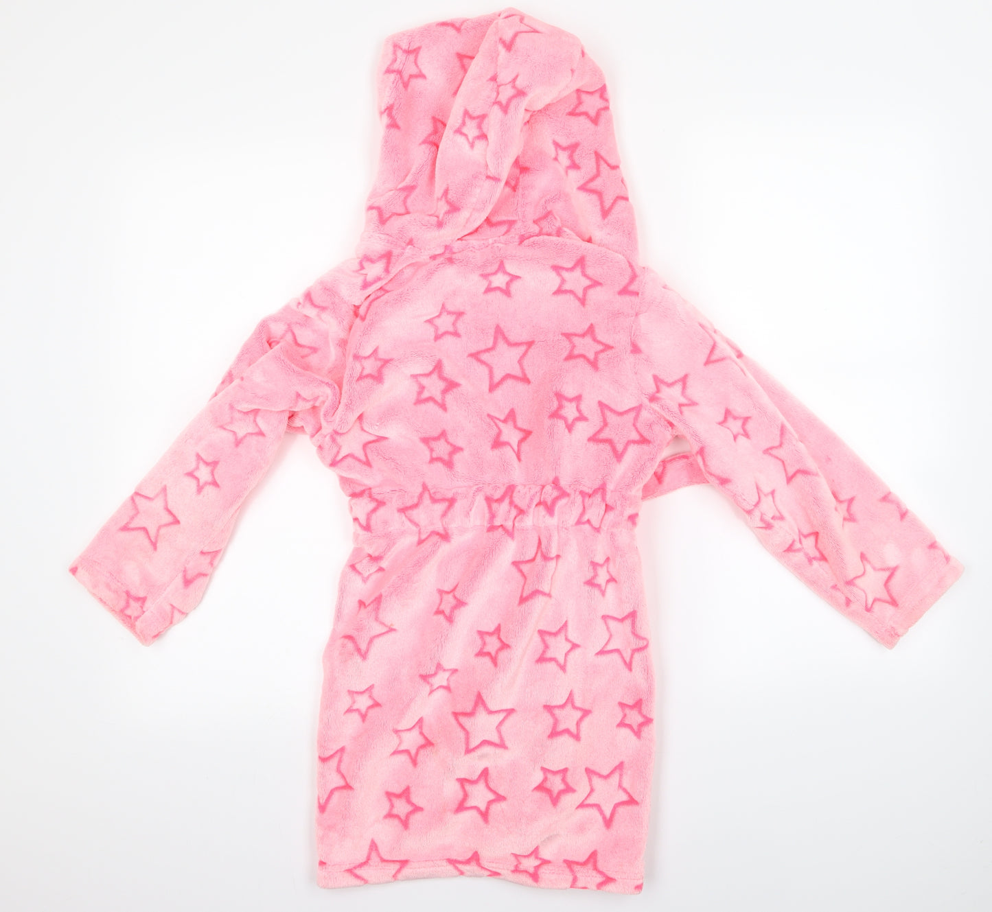 Preworn Girls Pink   Top Robe Size 8 Years