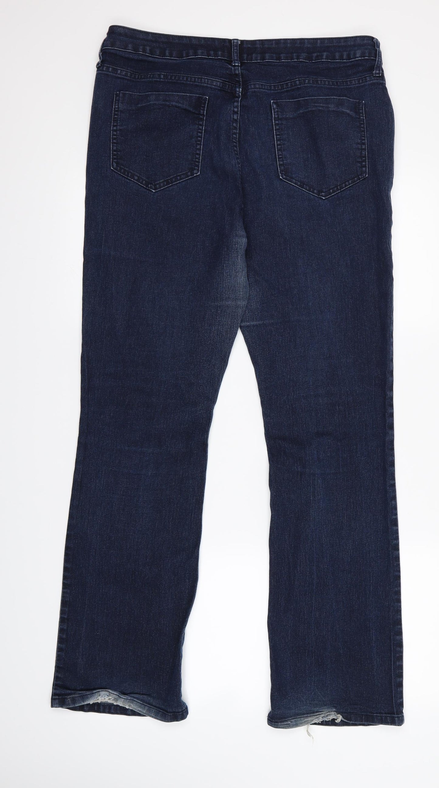 F&F Womens Blue   Bootcut Jeans Size 12 L28 in
