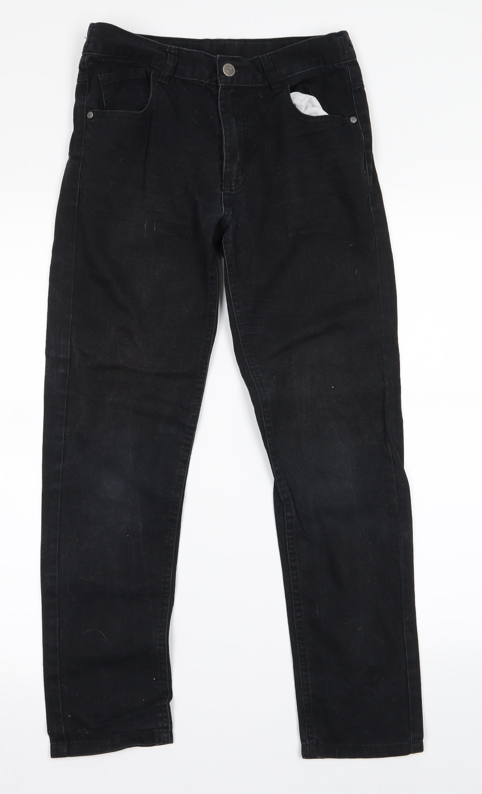 George Girls Black   Bootcut Jeans Size 12 Years