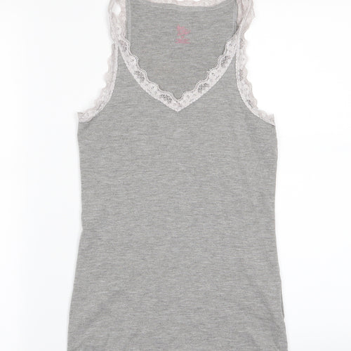love lounge Womens Grey   Tunic T-Shirt Size XS
