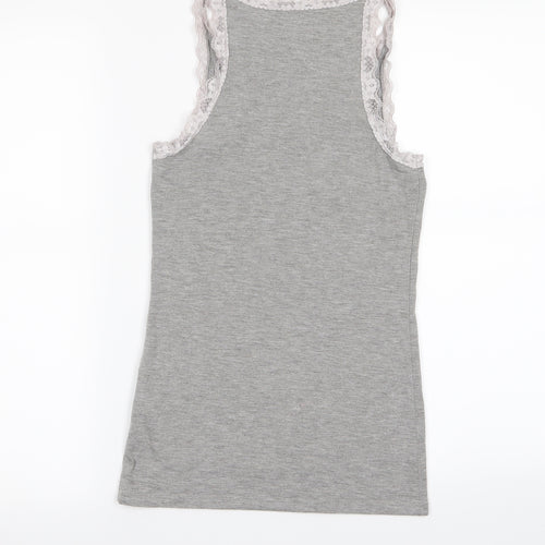 love lounge Womens Grey   Tunic T-Shirt Size XS
