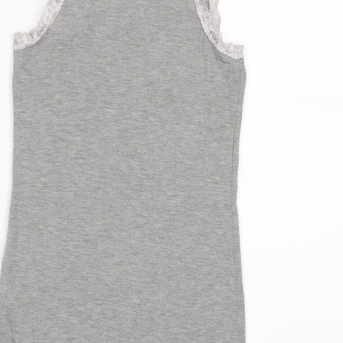 love lounge Womens Grey   Tunic T-Shirt Size XS