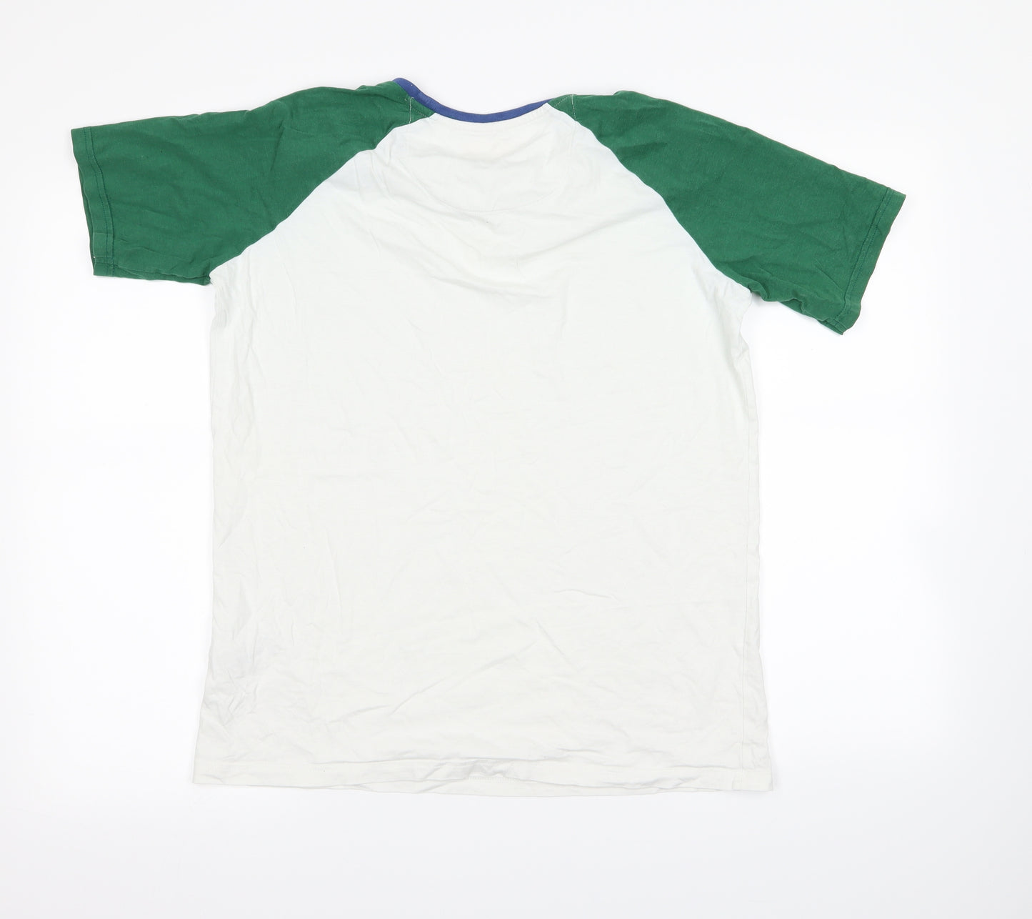 m&s Boys White   Basic T-Shirt Size 15 Years
