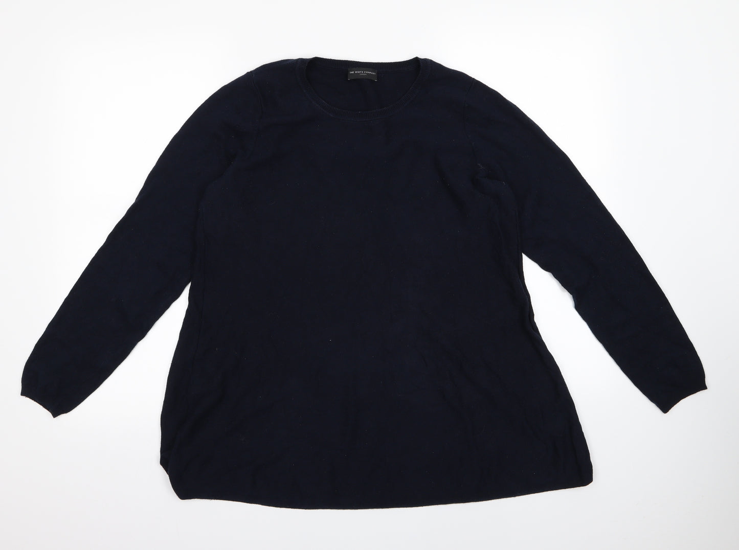 the white company Mens Blue   Pullover Jumper Size L