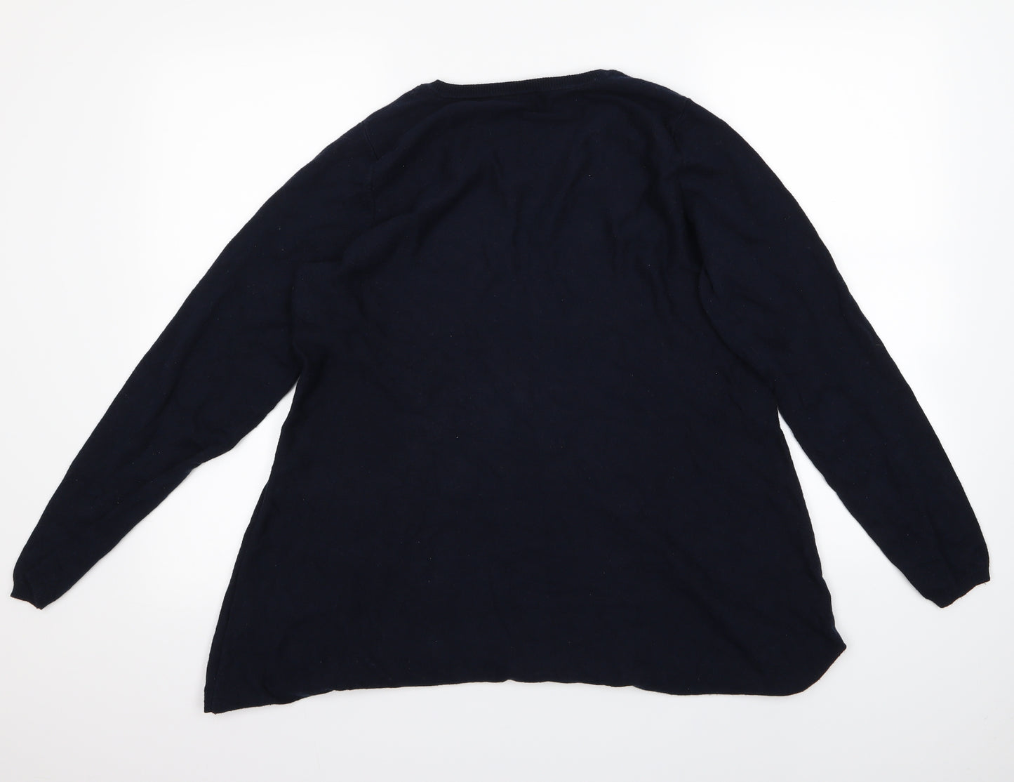 the white company Mens Blue   Pullover Jumper Size L