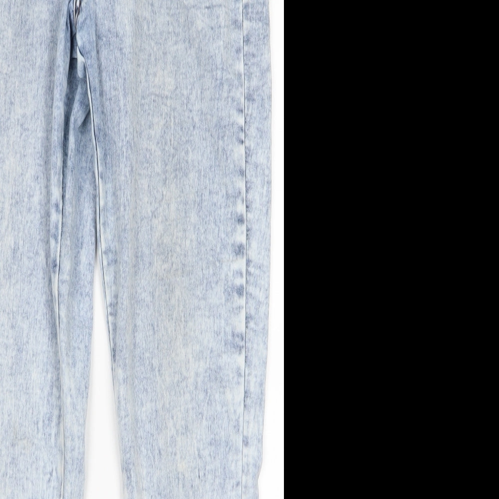 Primark Womens Blue   Bootcut Jeans Size 16 L24 in