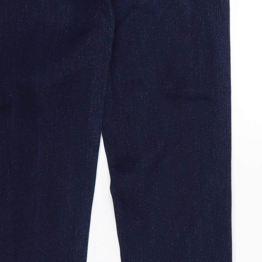 NEXT Womens Blue  Corduroy Bootcut Jeans Size 8 L26 in