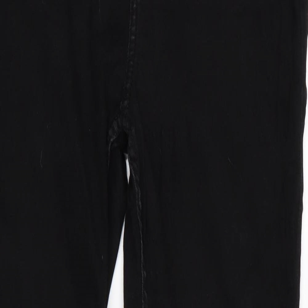 River Island Womens Black   Bootcut Jeans Size 12 L27 in