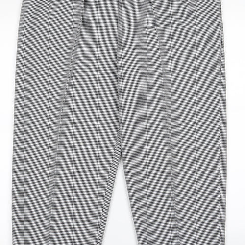 Preworn Womens White Paisley  Trousers  Size 16 L23 in