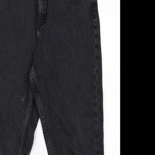 Topshop Womens Grey   Tapered Jeans Size 10 L20.5 in