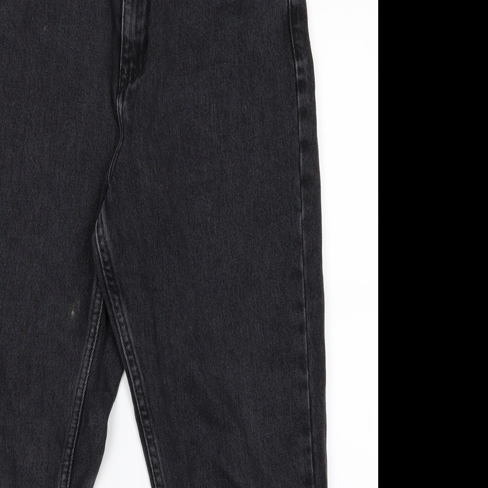 Topshop Womens Grey   Tapered Jeans Size 10 L20.5 in