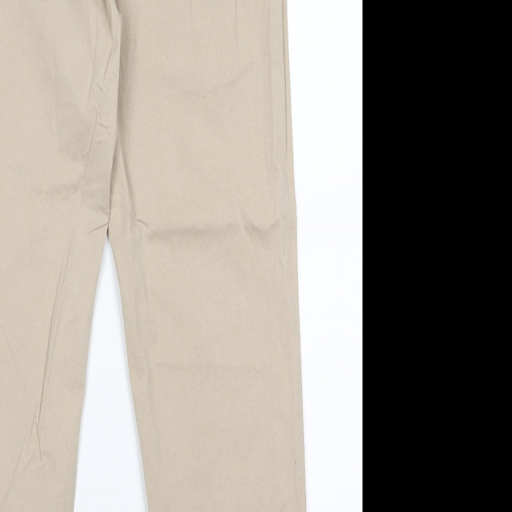 George Womens Beige   Tapered Jeans Size 14 L25 in
