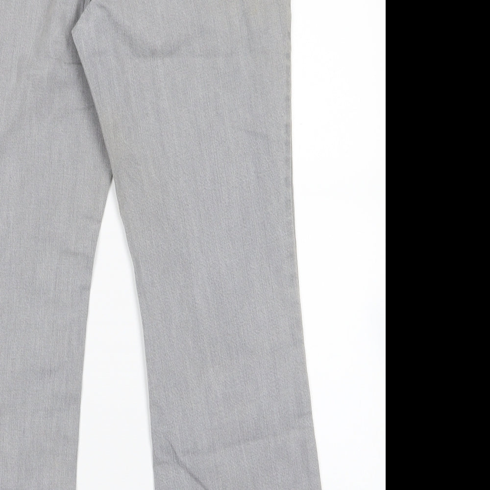 peruna Womens Grey   Bootcut Jeans Size 12 L24 in