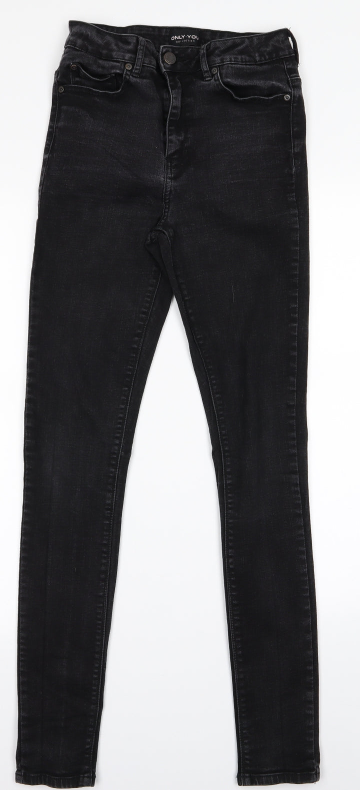 only you Womens Black Skinny Jeans Size 28 L27 in
