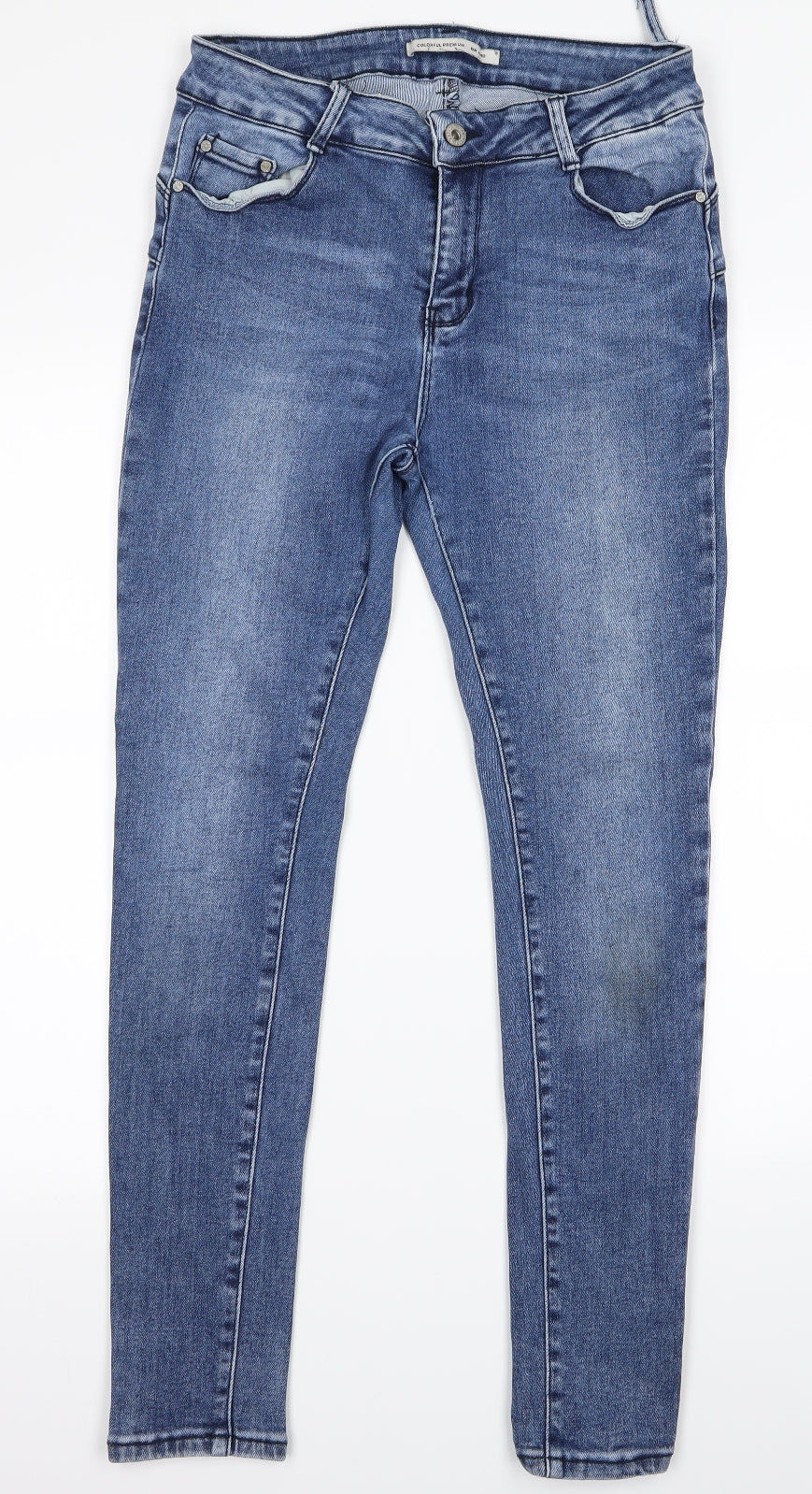 Preworn Womens Blue   Skinny Jeans Size XL L27 in
