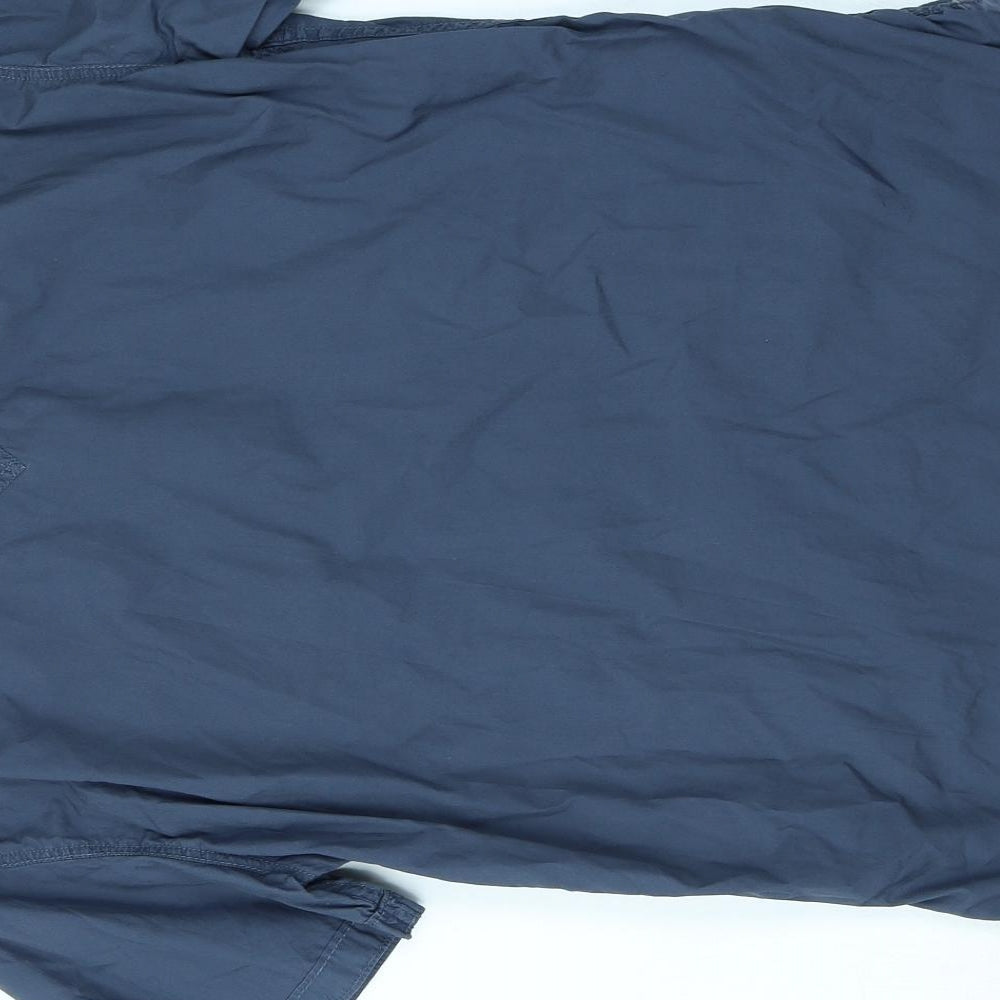 Levis Mens Blue    Button-Up Size M