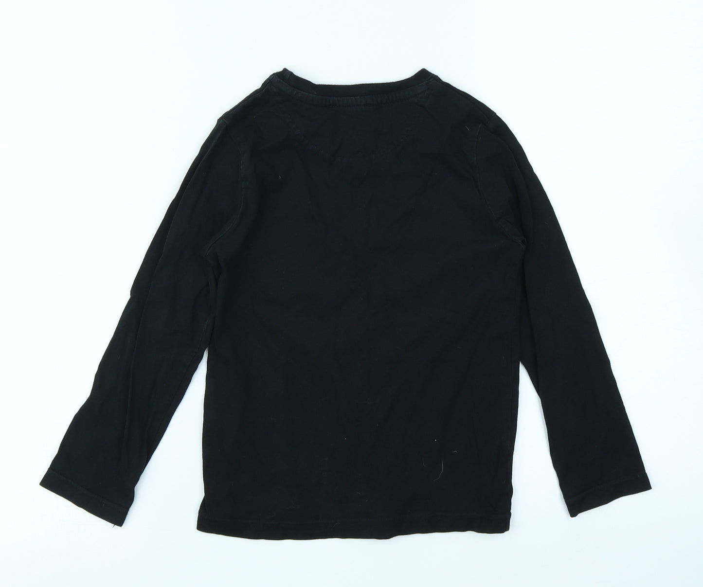 Bluezoo Boys Black   Basic T-Shirt Size 5-6 Years