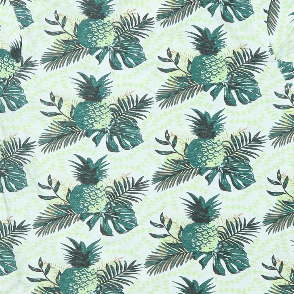 TU Boys Green   Basic T-Shirt Size 5 Years  - Pineapple