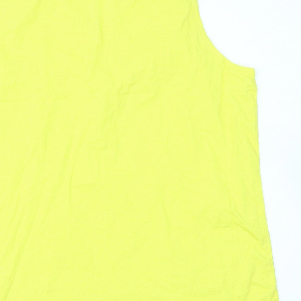 NEXT Womens Yellow   Basic Tank Size 18