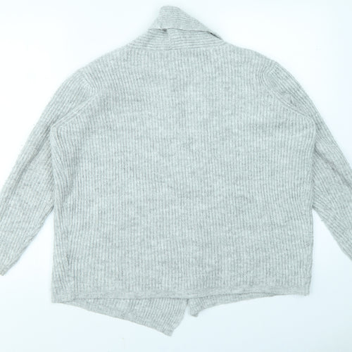 Primark Womens Grey   Cardigan Jumper Size M
