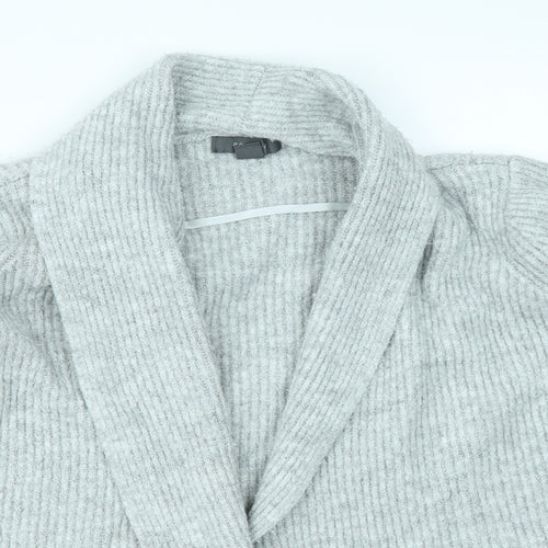 Primark Womens Grey   Cardigan Jumper Size M