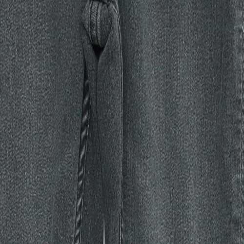 H&M Womens Grey  Denim Skinny Jeans Size 10 L28 in