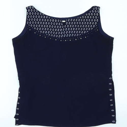 Preworn Womens Blue   Basic Blouse Size S