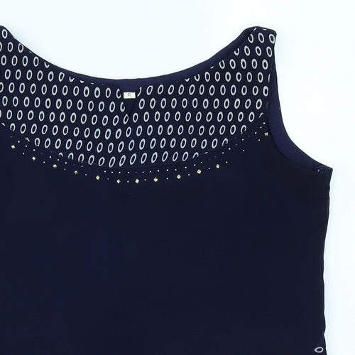 Preworn Womens Blue   Basic Blouse Size S