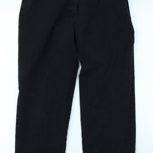 Vunic Womens Black  Denim Straight Jeans Size 30 in L23 in