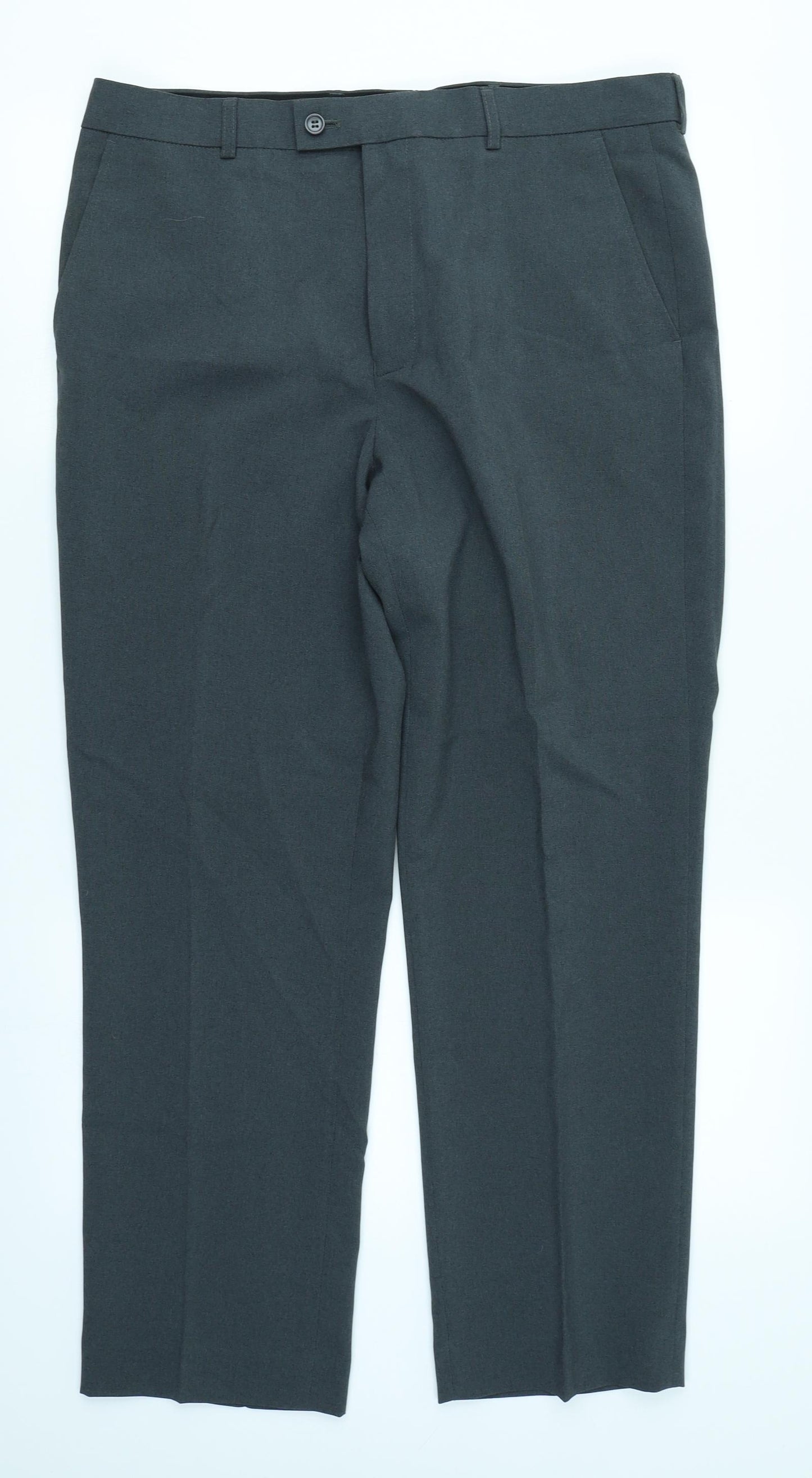 Matalan Mens Grey   Trousers  Size 34 in L29 in