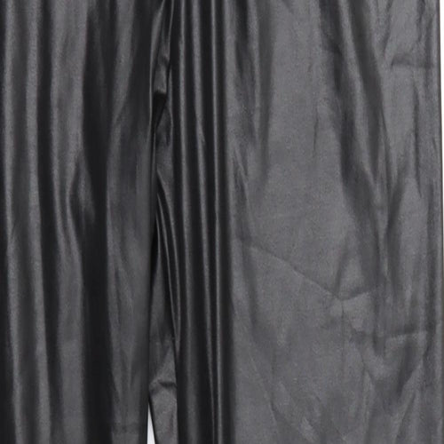 Boohoo Womens Black   Trousers  Size 12 L28 in