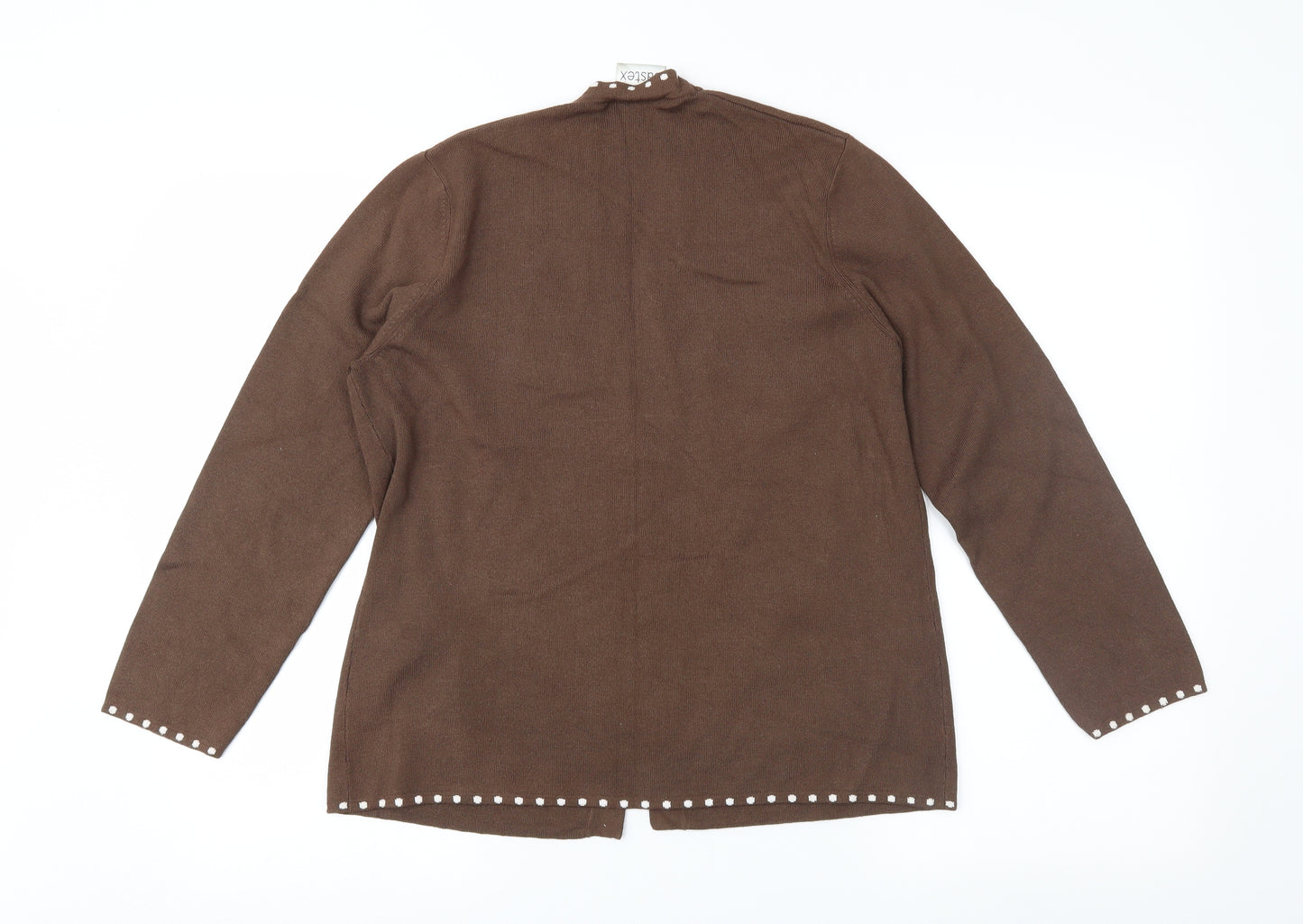 Eastex Womens Brown   Cardigan Jumper Size 10
