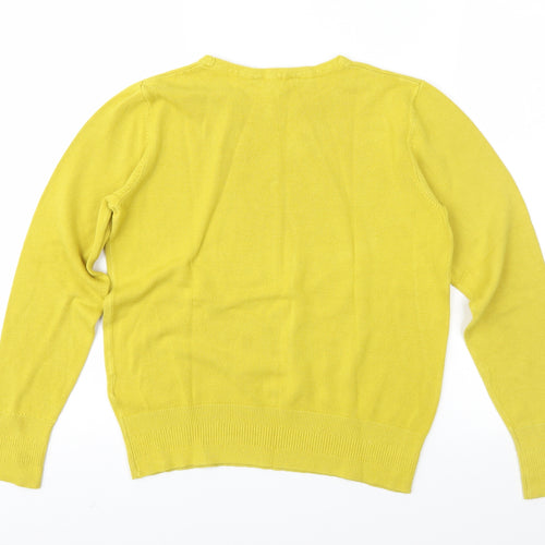 Dorothy Perkins Womens Green   Pullover Jumper Size 10