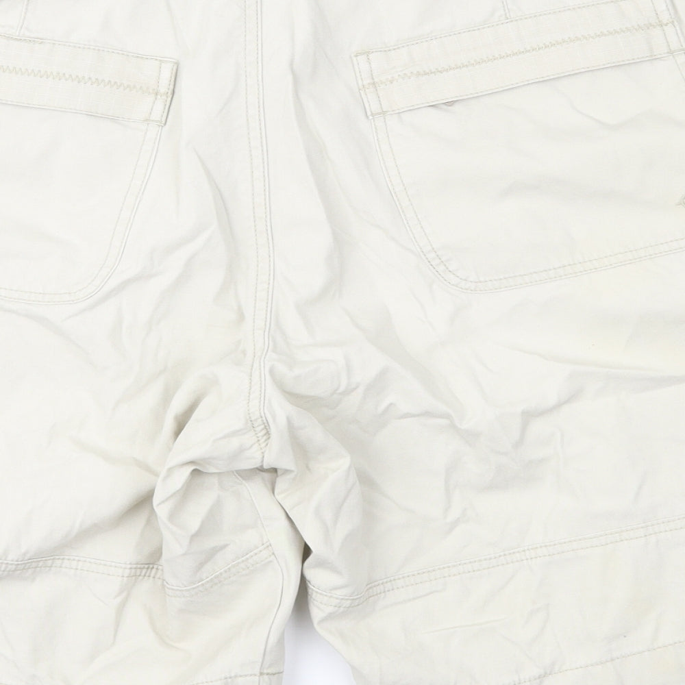 Maine New England Mens Beige   Cargo Shorts Size 40 in