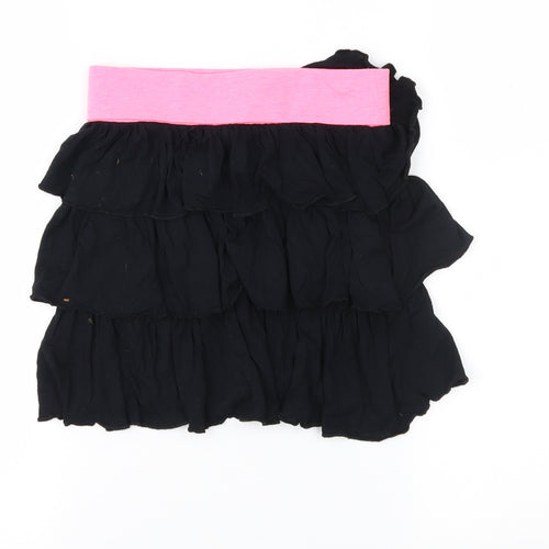 George Girls Black  Jersey Tutu Skirt Size 6-7 Years